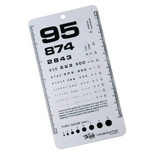 Pocket Eye Chart