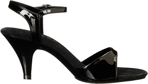 Ellie Shoes 305-JULIET 3" Heel Sandal, Black, Size 13 - Picture 7 of 7