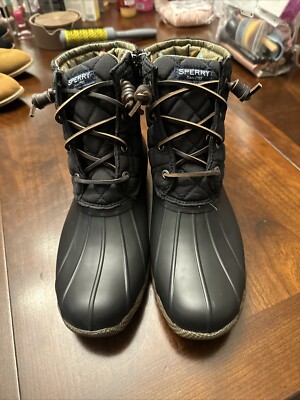sperry duck boots insulated