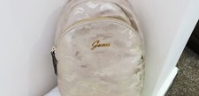 Image of BNWT Guess Gold Backpack, 100% Genuine, Colour Gold