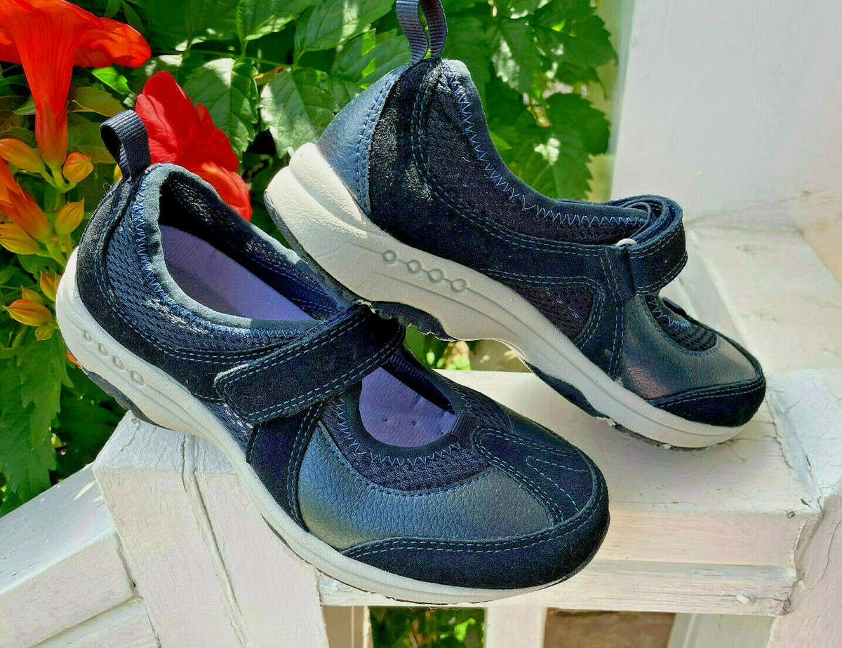 EASY SPIRIT Tally Up Women s Mary Jane Leisure Sandal Sneaker sz.6 Navy
