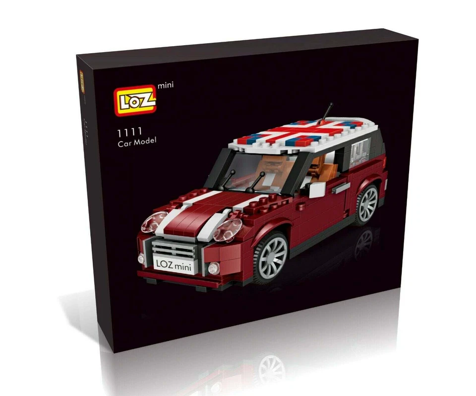 Mini Cooper Car Model Vehicle Building Blocks Set Display Toy Gift Kids Adults - image 3 of 3