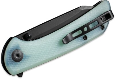 チャンキーティアドロップスタッド S220142 SENCUT Fritch Jade G10 Handle Black 9Cr18MoV Blade