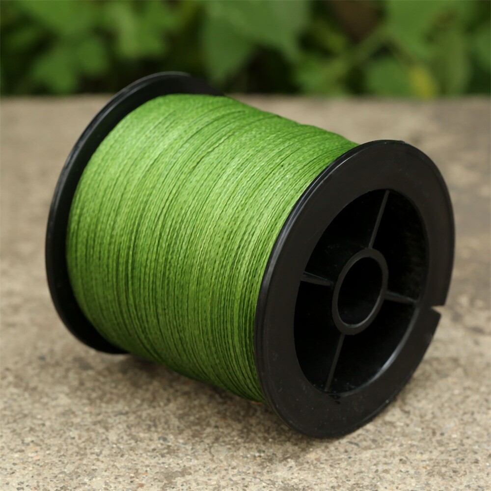 Army Green 3001000M Strong Braided Line Sea Freshwater Fishing Line eBay