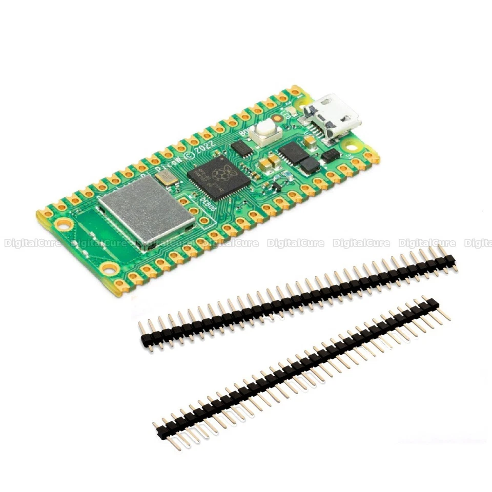 Raspberry Pi Pico W H RP2040 WiFi Microcontroller Board Soldered or Unsoldered