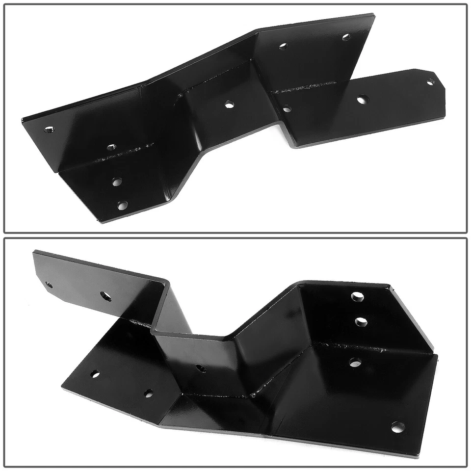 Para 1963-1972 C10 C15 C1500 Pickup Par 1/4" Eje Trasero Bajador Muesca C Soporte Foto 4 de 4