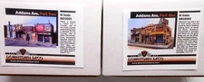 Downtown Deco N Scale Building 2 Kit Combo  Addams Ave Part One and Part Two