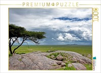 Calvendo Puzzle Serengeti National Park | 1000 Pieces, Finished Size 25.2 × 18.9