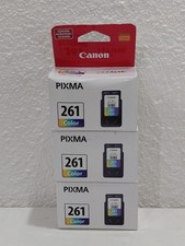 3 CANON CL - 261 COLOR INK - FINE CARTRIDGE NIB