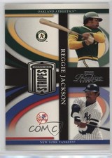 2005 Playoff Prestige Changing Stripes Reggie Jackson #C-25 HOF 05ds