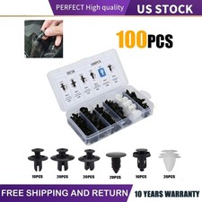 Parts Car Bumper Body Rivet Molding Retainer Push Pin Clip Trim Assortments Kit