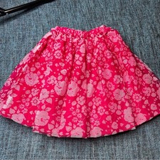 The Children's Place Floral Print Tutu Skirt in Pink Lace Girls Size Medium 7/8