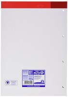 Schulblock A4 50 Blatt 90 G/M² Oxford 4-Fach, Schreibblock, Notizblock