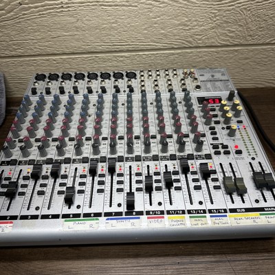 Behringer EURORACK UB2222FX-PRO Mic/Line Mixer with Multi-FX Processor.