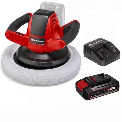 Einhell 18V Autopoliermaschine CE-CB 18/254 Li  + Akku 2.5 Ah + Ladegerät