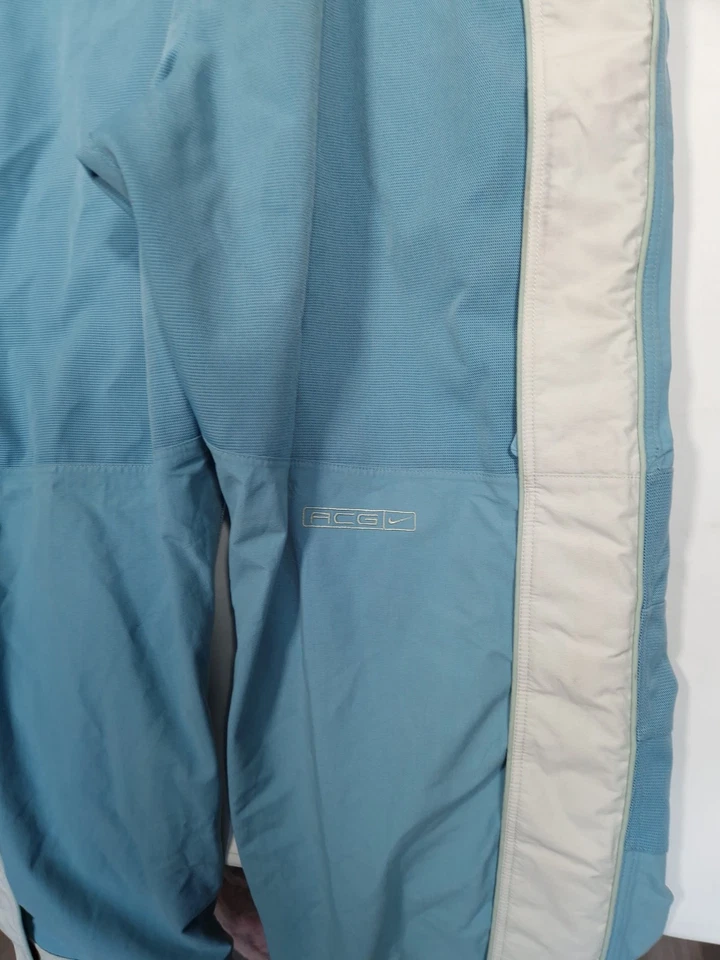 Y2K Nike ACG лыж салопетка размер большой Великобритании 12 / 14 женщин синий снег лыж нагрудник - Изображение 4 из 4