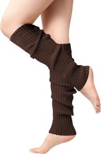 Clothirily Leg Warmers, Fashion Knit Neon Leg Warmers for Women 80s Sports