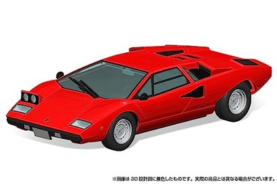 Aoshima 1/24 The Super Car No.01 Lamborghini Countach LP400 1974