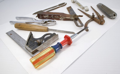 Vintage Junk Drawer Hand Tool Lot Stanley Veritas Craftsman