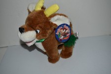 Sugar Loaf Christmas SANTA'S Reindeer Plush Kellytoy DANCER 12" NEW W/TAG AQX48