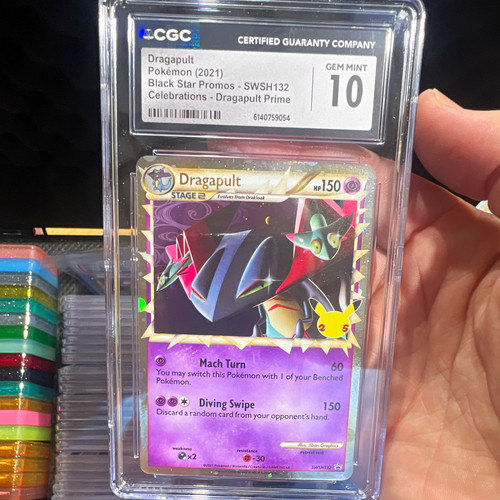 Dragapult graded CGC 10 for sale on eBay