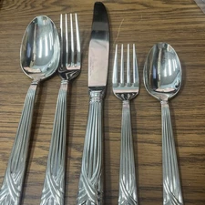 Yamazaki Stainless Japan FORTUNY 5pc place setting BRAND NEW