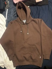 Pro Club Brown Fleece Pullover Hoodie Men's