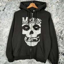 Misfits Fiend Skull Zip-up Hoodie Gift For Fan S-5XL