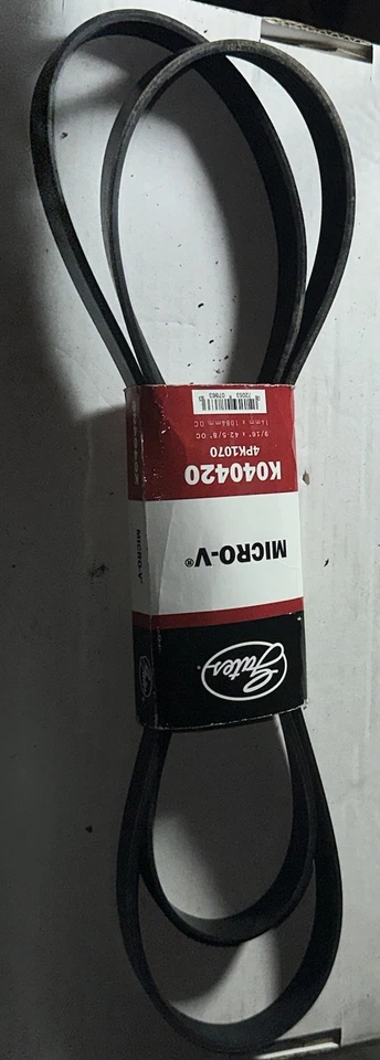 Cinturón de aire acondicionado Gates para Chevrolet Corvette 1997-2004 V8-5,7 L Foto 4 de 4