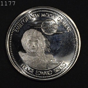 2001 Prince Edward Island Summerside Chamber of Commerce Emily New Moon Dollar