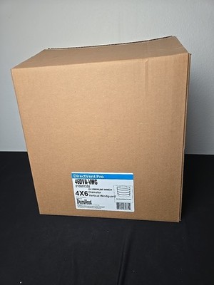 DuraVent 46DVA-VWG 4'' x 6-5/8'' Inner Diameter - DirectVent Pro - Galvanized