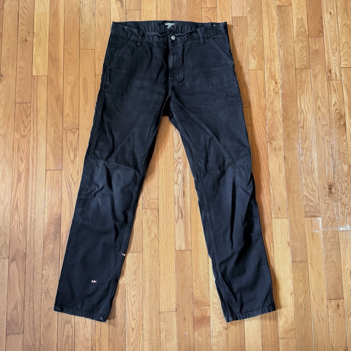 Carhartt WIP Ruck Single Knee Pant Cotton Black 32x32 | eBay