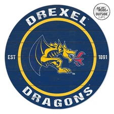 Drexel University Dragons Football Sticker Die Cut Laminated
