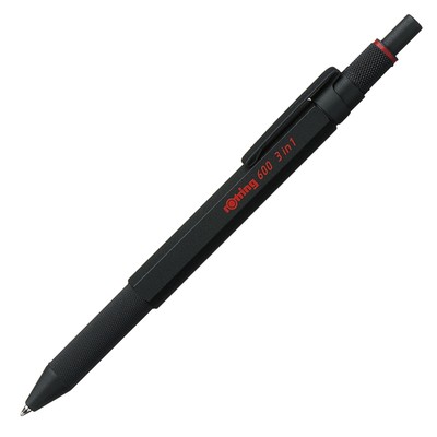 rOtring 600 3-in-1-Schreibgerät mit Kugelschreiber und Druckbleistift   Kugelsch