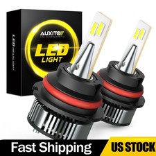 2/4X 9007 HB5 LED Headlight Bulbs High Low Beam 6500K White Canbus Error Free