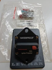 NEW LEWMAR 35 AMP  Circuit Breaker for Windlass #68000604 