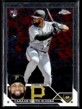 Canaan Smith-Njigba RC 2023 Topps Chrome #67 Pittsburgh Pirates 29160 Baseball