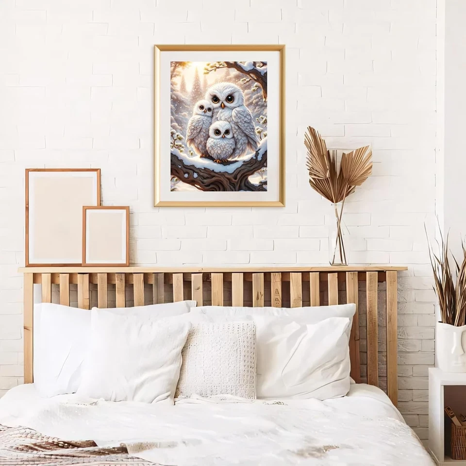 Eule Malen Nach Zahlen Kinder ab 5 6 7 8 9 10 Jahre Mädchen - Bild 4 von 4