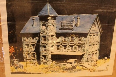 RAILWAY DESIGN ASSOCIATES HO SCALE HERMANSON WOOLEN MILL (RARE PLASTER VERSION)