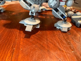 Lego 7675 Star Wars AT-TE WALKER Incomplete With Manual NO minifigures