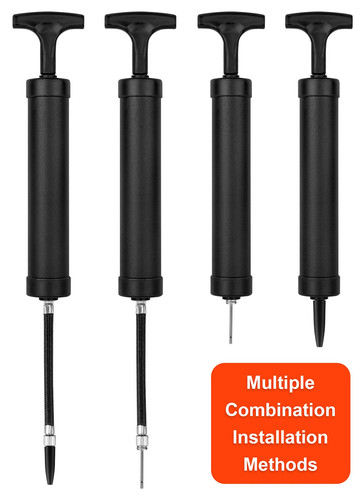 Portable 10 inches Ball Pump Kit, Balloon Pump, Basketball Pump Air Pump with... - Picture 7 of 7
