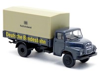 Brekina 217880 - MAN 635 Pritsche Plane DB Deutsche Bundesbahn LKW - 1:87 H0