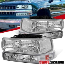 Fit 1999-2002 Chevy Silverado 2000-2006 Suburban Tahoe Headlightsbumper Lamps Fit 1999-2002 Chevy Silverado 2000-2006 Suburban Tahoe Headlightsbumper Lamps