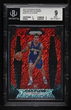 2017-18 Panini Prizm FOTL Red Shimmer 5/8 Kyle Kuzma #283 BGS 9 MINT 2ct
