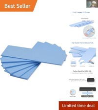 6-Pack Thermal Pads for SSD, CPU  GPU - Exceptional Heat Conductivity