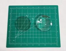 Kodak Carousel Slide Projector 850H PAIR GLASS LEN LENS