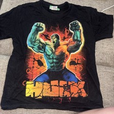 VTG 2008 Marvel Incredible Hulk Promo Boys Tee SMALL Youth RARE COMIC MOVIE