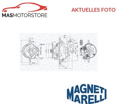 ÖLPUMPE MAGNETI MARELLI 351516000011 A FÜR LDV CONVOY 2.4 D 55KW,66KW