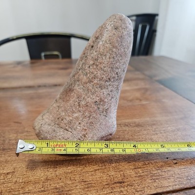Authentic Native American Pestle 5 1/8 Inches Tall  3 1/16  Base. (pestle Only)