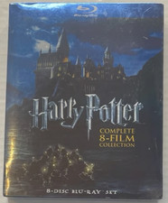 NEW SEALED Harry Potter Complete 8-Film Collection Blu-ray Movie Set N2886